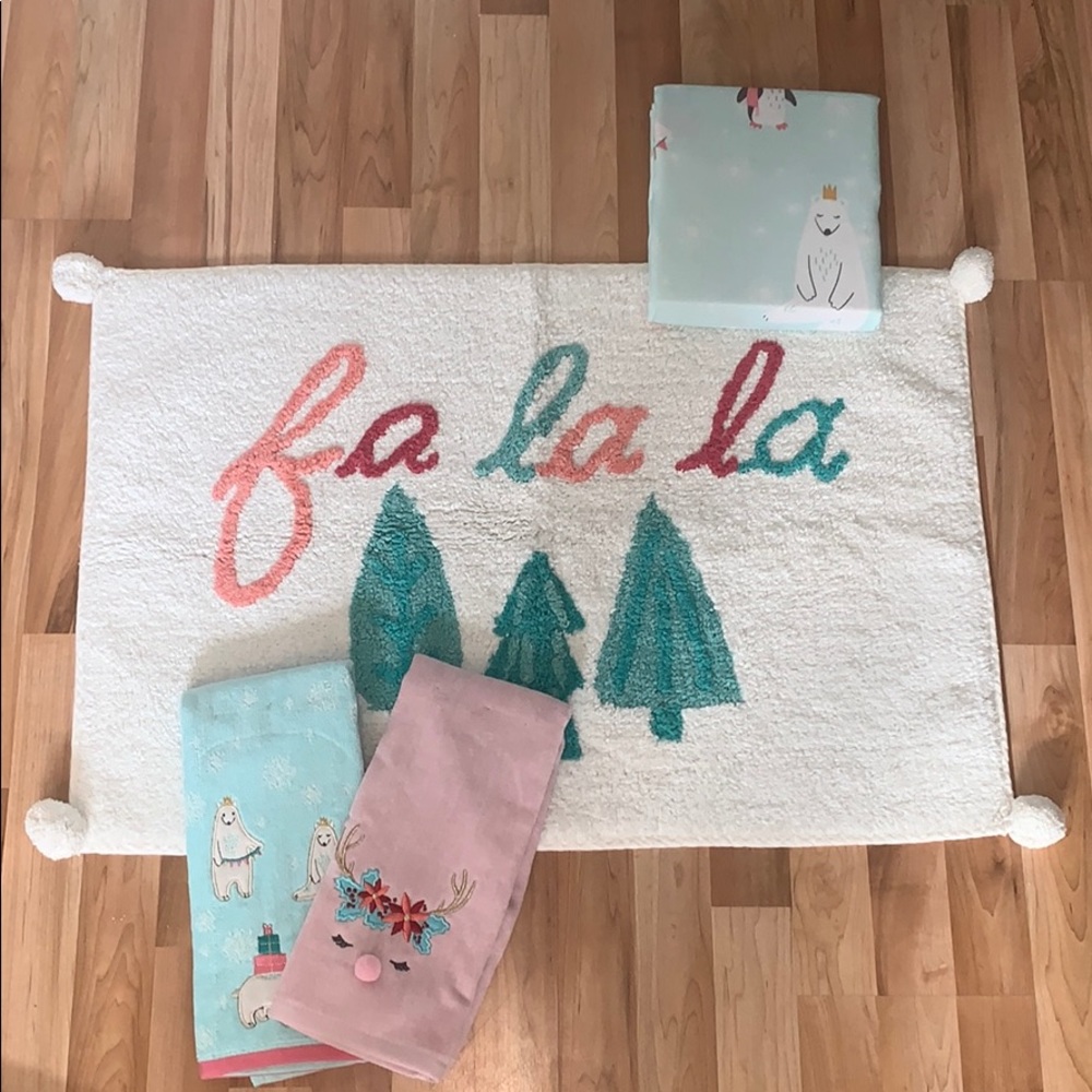 Lauren Conrad Christmas Bathroom Set